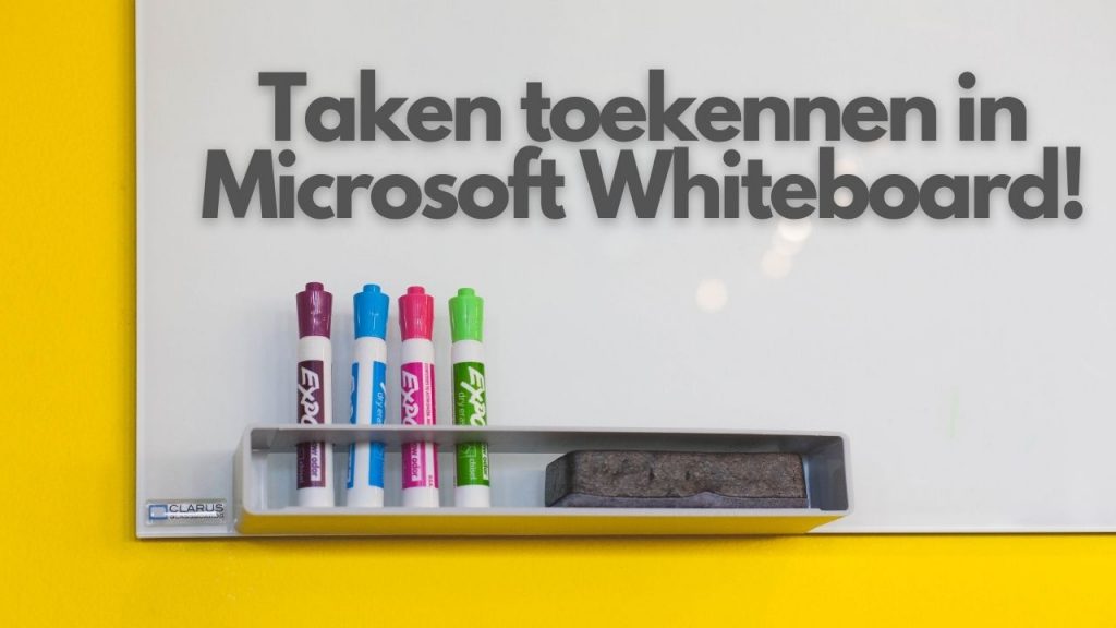 Taken toekennen in Microsoft Whiteboard