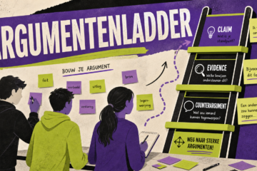 Uitgelichte afbeelding bij Werkvorm: Argumentenladder.