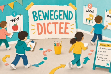 Uitgelichte afbeelding bij Werkvorm: Bewegend dictee.