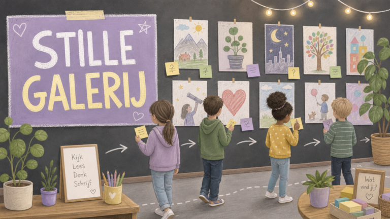 Uitgelichte afbeelding bij Werkvorm: De stille galerij.