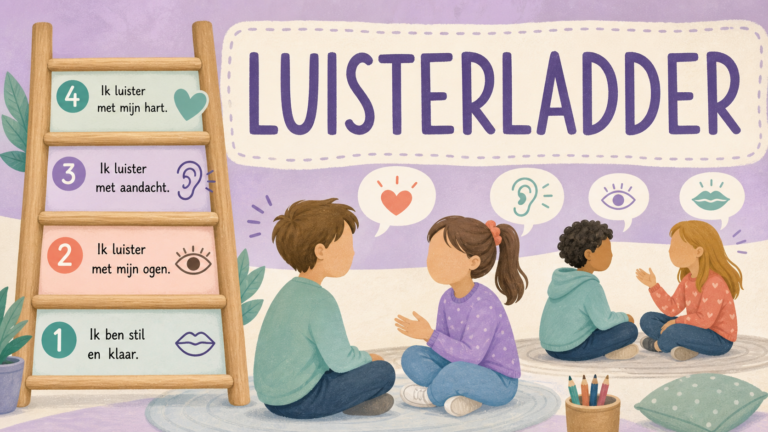 Uitgelichte afbeelding bij Werkvorm: Luisterladder.