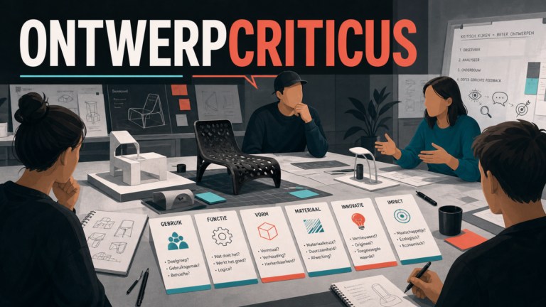 Uitgelichte afbeelding bij Werkvorm: Ontwerpcriticus.