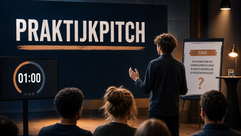 Uitgelichte afbeelding bij Werkvorm: Praktijkpitch.