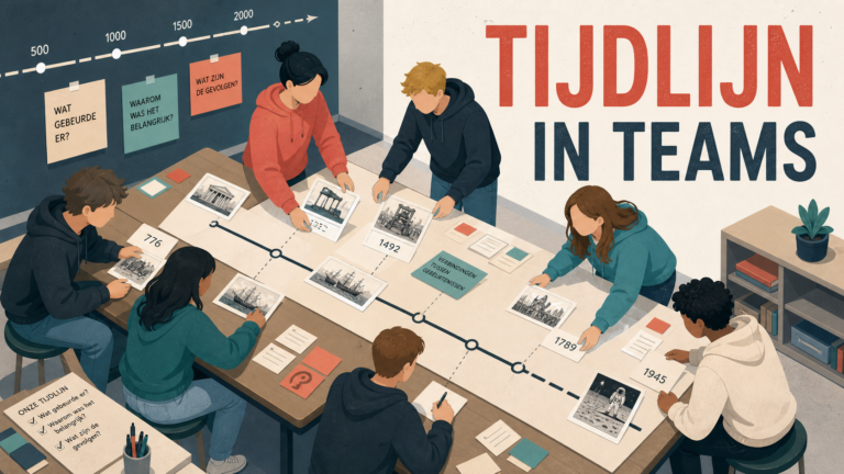 Uitgelichte afbeelding bij Werkvorm: Tijdlijn in teams.