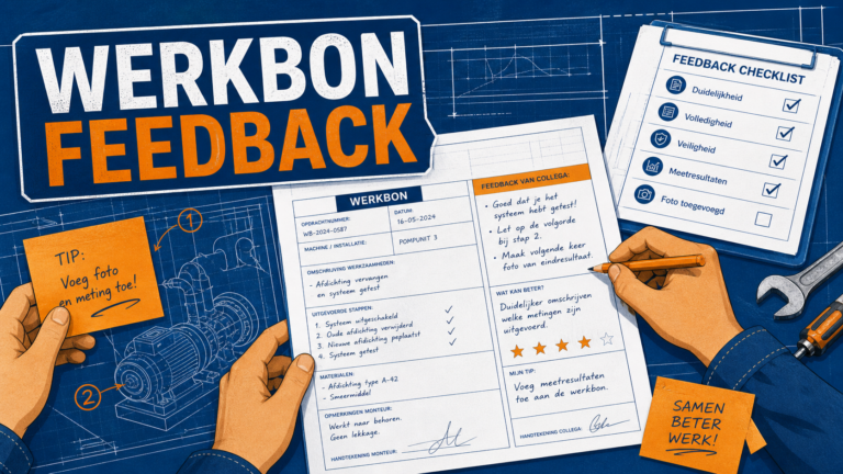 Uitgelichte afbeelding bij Werkvorm: Werkbon feedback.